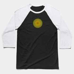 Celtic Knot Sunflower Drawing Baseball T-Shirt